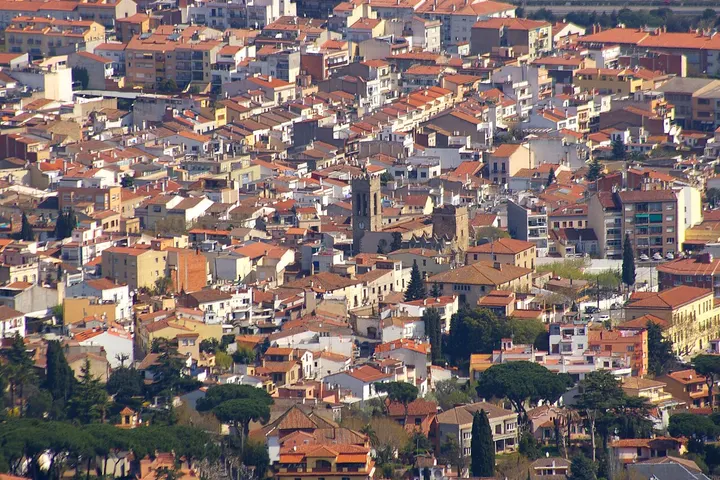 Vista de Argentona