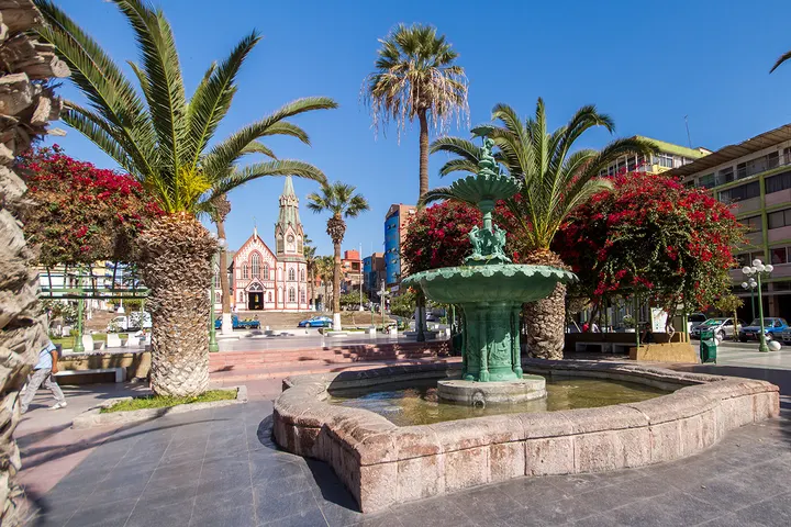 Vista de Arica