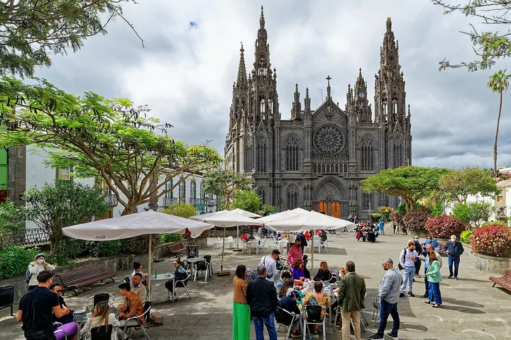 Vista de Arucas