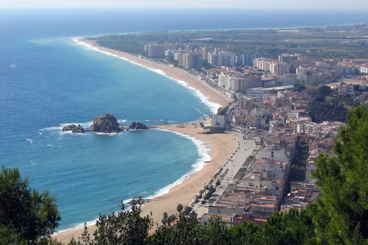 Vista de Blanes