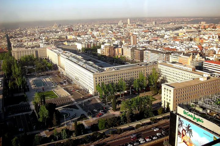 Vista de Chamberí