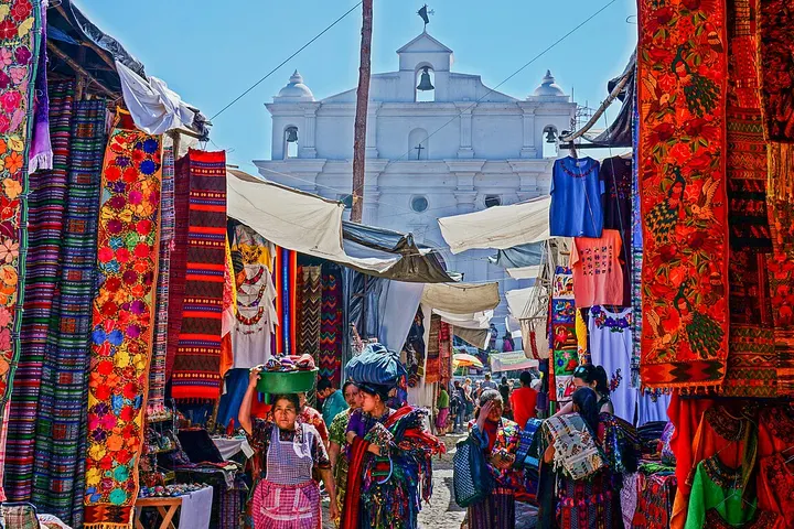 Vista de Chichicastenango