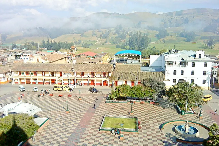 Vista de Chocontá