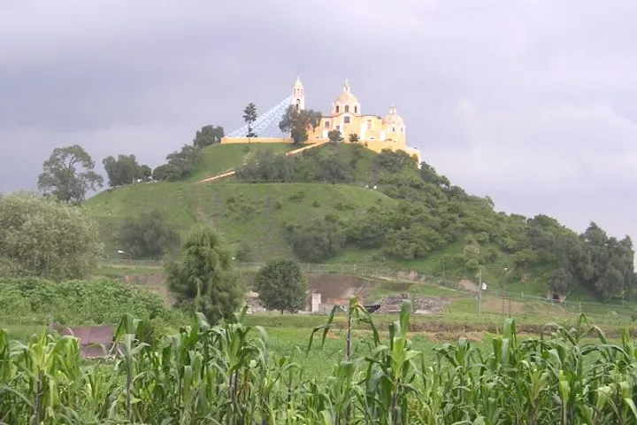 Vista de Cholula