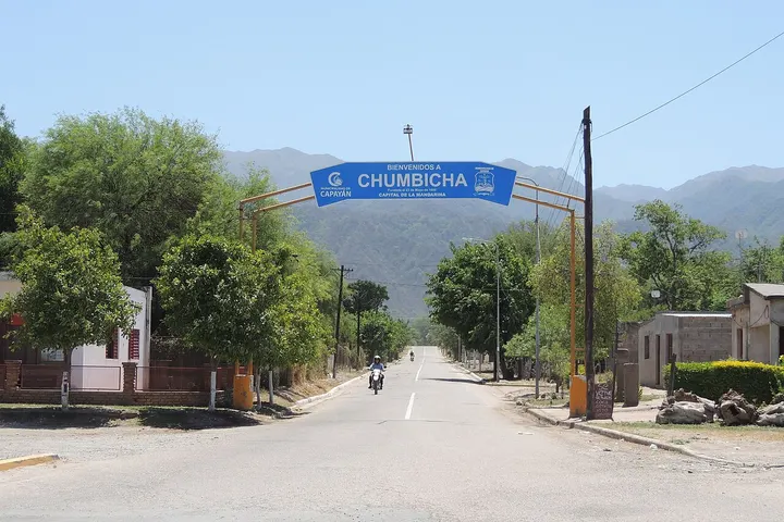 Vista de Chumbicha