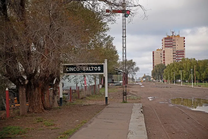 Vista de Cinco Saltos
