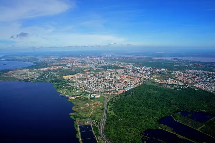 Vista de Ciudad Guayana