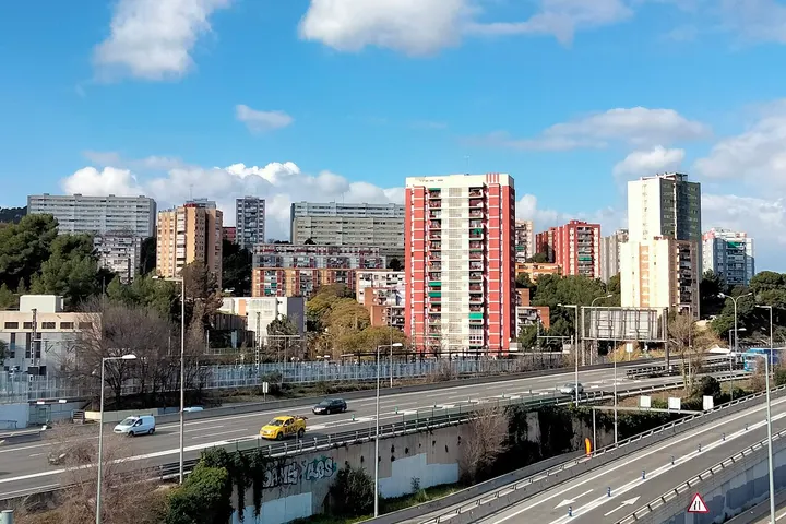 Vista de Ciutat Meridiana