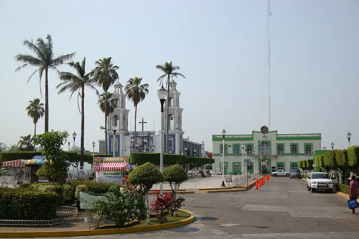 Vista de Comalcalco
