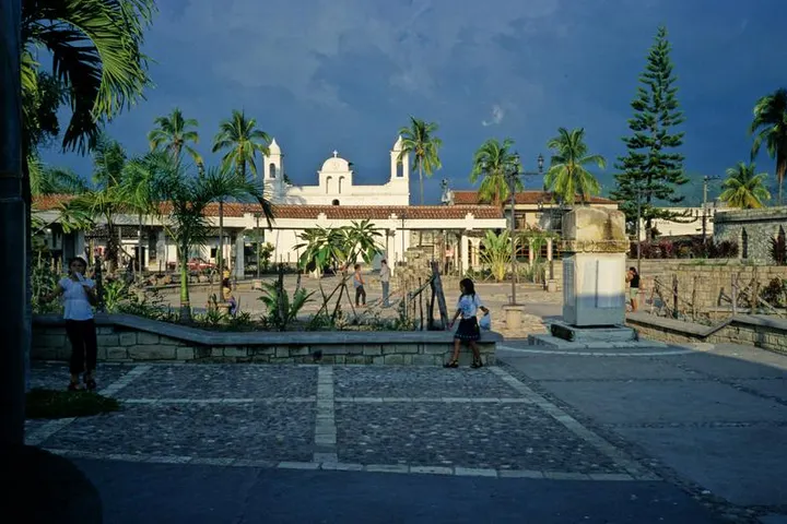 Vista de Copán Ruinas