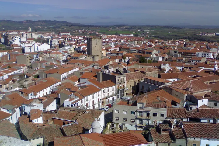 Vista de Coria