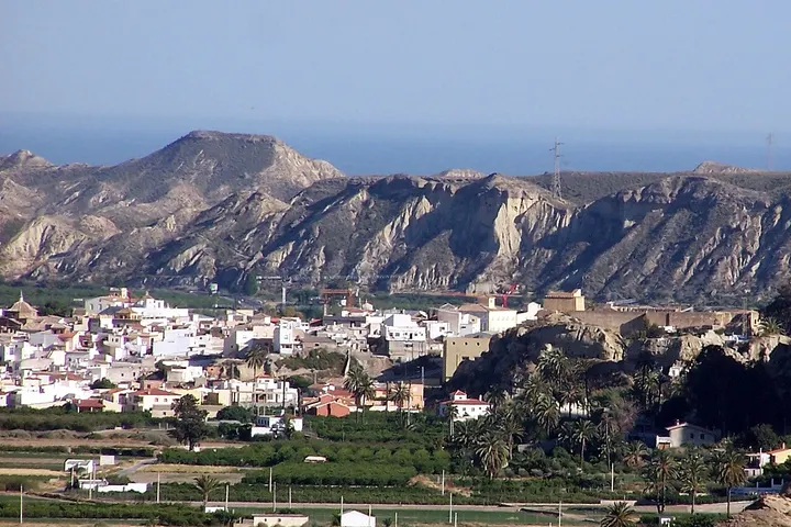 Vista de Cuevas del Almanzora