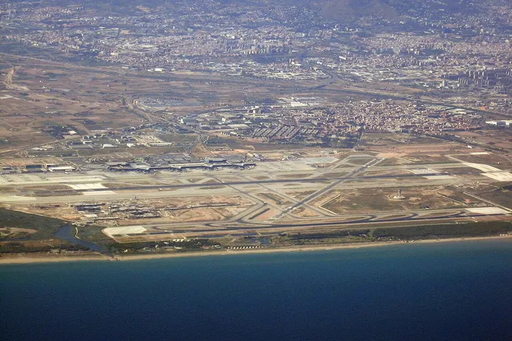 Vista de El Prat de Llobregat