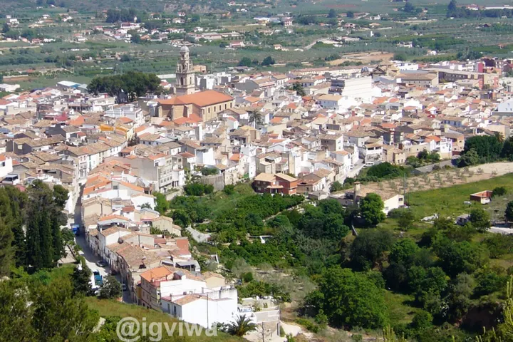 Vista de Enguera