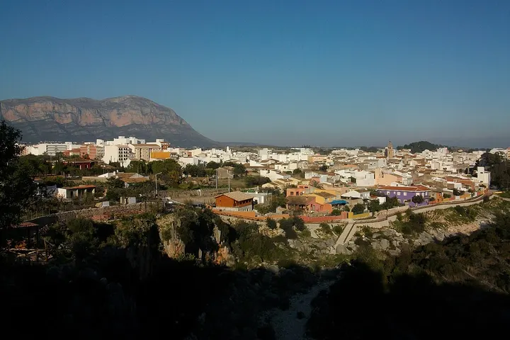 Vista de Gata de Gorgos
