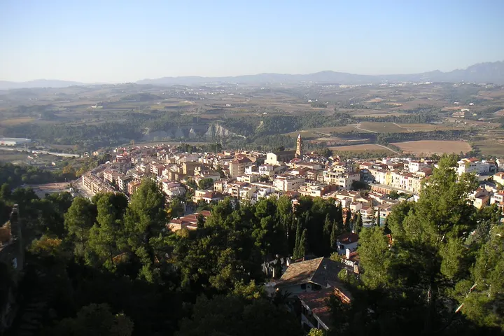 Vista de Gelida