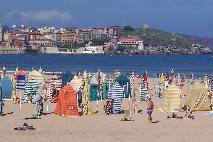 Vista de Gijón