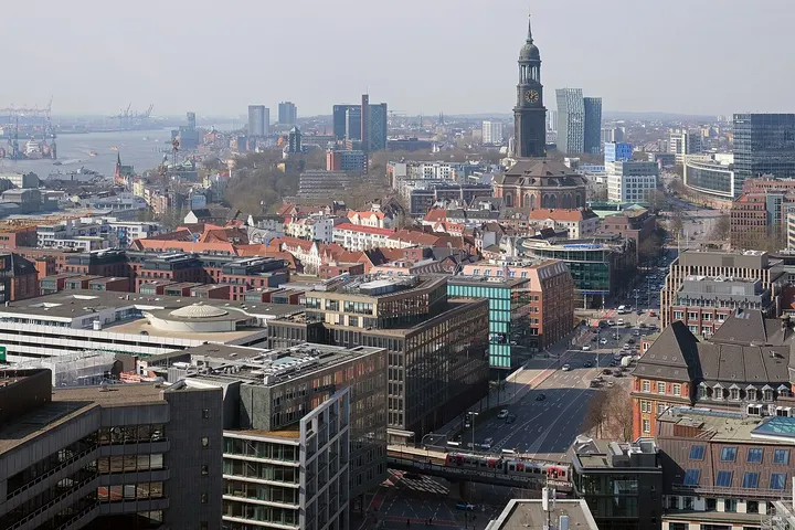 Vista de Hamburgo