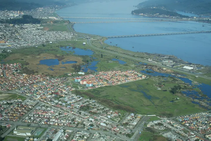 Vista de Hualpén