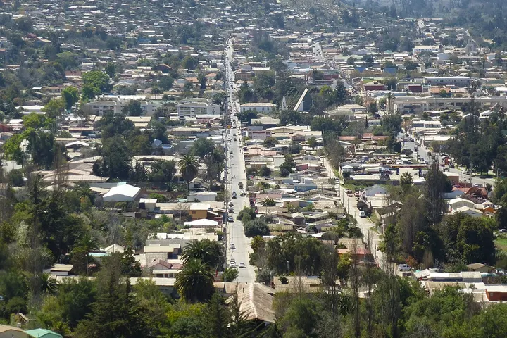 Vista de Illapel