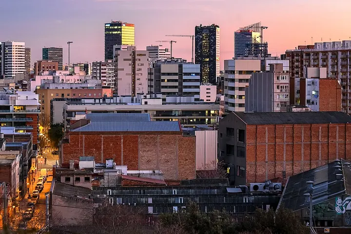 Vista de L'Hospitalet de Llobregat