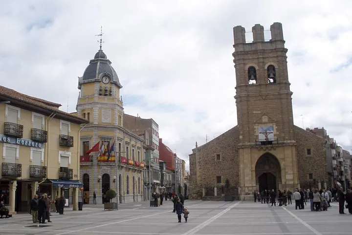Vista de La Bañeza