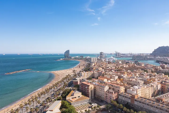 Vista de la Barceloneta