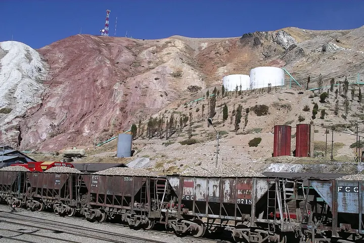 Vista de La Oroya