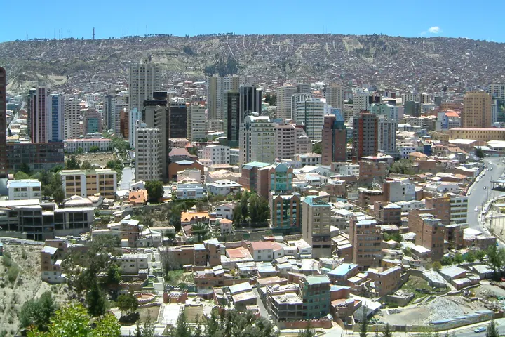 Vista de La Paz