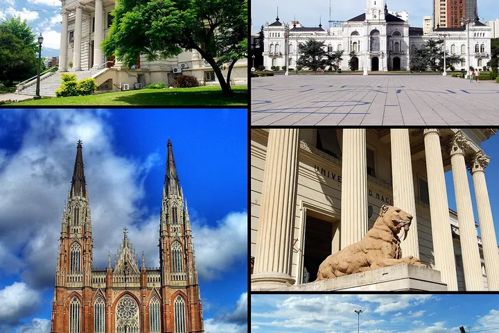 Vista de La Plata