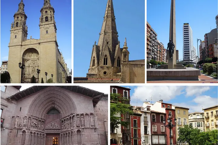 Vista de Logroño