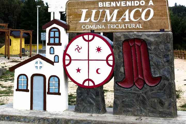 Vista de Lumaco