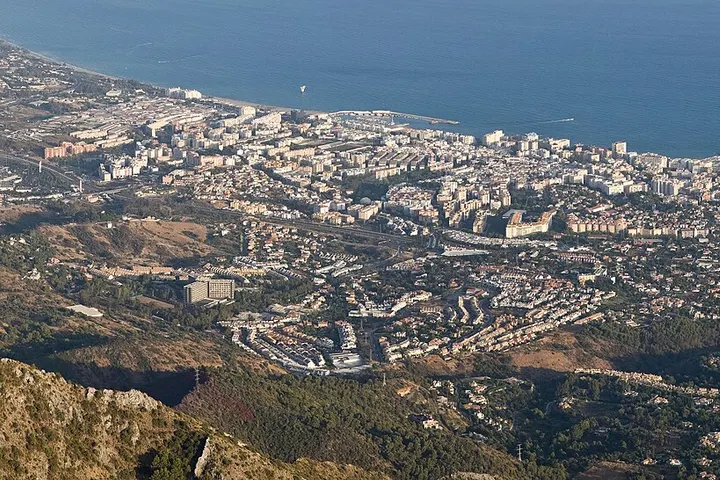 Vista de Marbella