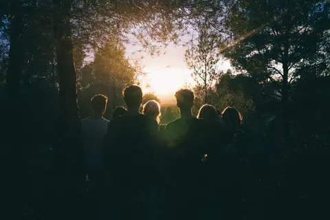 Ambiente de la sala de chat de Telegram