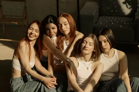 Ambiente de la sala de chat de Telegram Mujeres