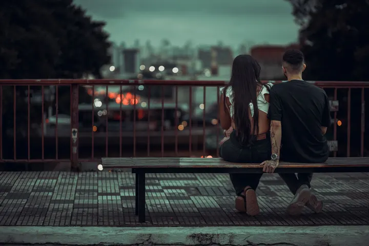 Ambiente de la sala de chat de Telegram Parejas