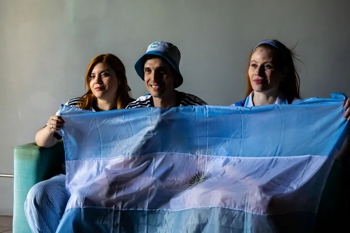Ambiente de la sala de chat de Terra Chat Argentina